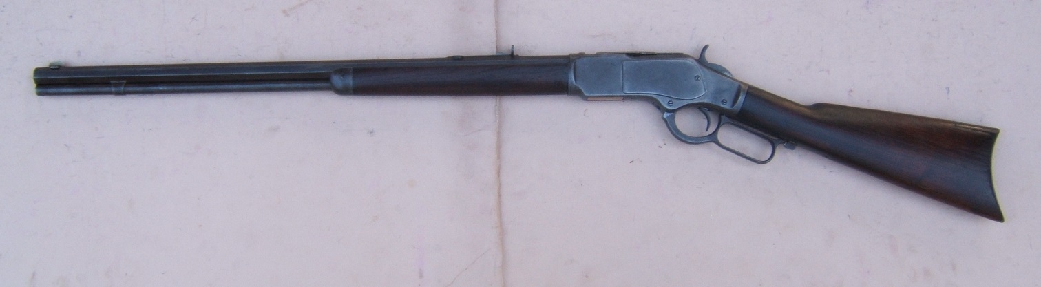A VERY GOOD WINCHESTER MODEL 1873 RIFLE, Sn. 459,XXX view 2