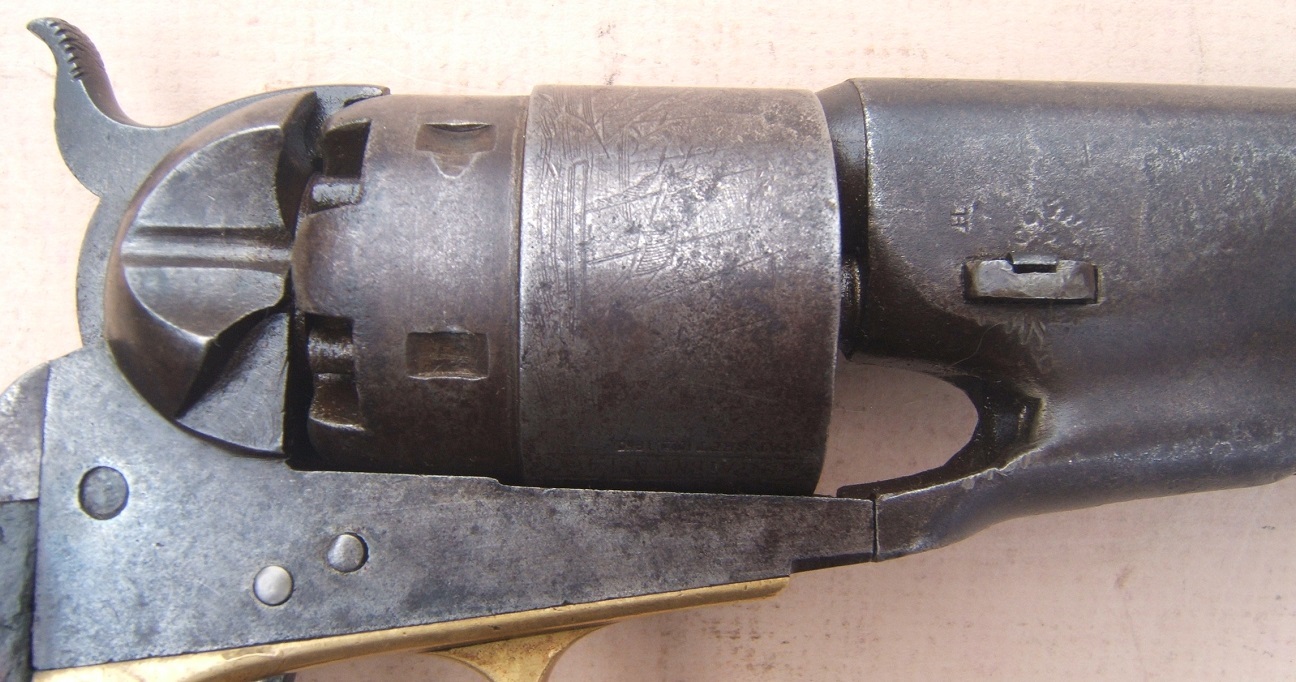 A VERY GOOD+ AMERICAN CIVIL WAR ISSUE COLT MODEL 1860 ARMY:SN 101,XXX view 3