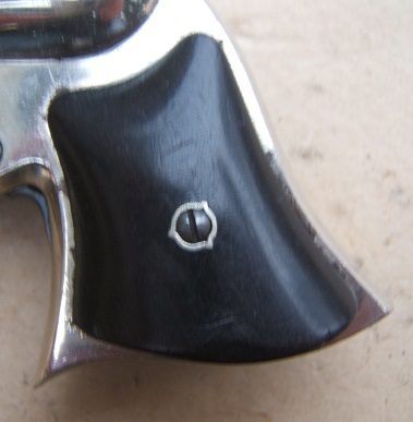 AN EXCELLENT & RARE EBONY GRIP REMINGTON ELLIOT’S FOUR BARREL .32 cal. RING-TRIGGER DERRINGER, ca. 1865
