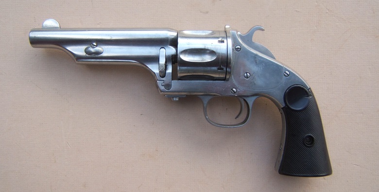 A FINE RECONSTRUCTION/AMERICAN WESTERN-FRONTIER-ERA “MERWIN & HULBERT” .44 CAL LARGE FRAME SINGLE ACTION REVOLVER, ca. 1880