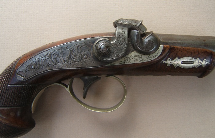 A VERY GOOD+ AMERICAN PERCUSSION DERRINGER, ca. 1850s view 3