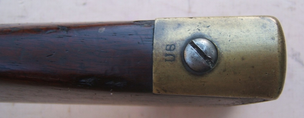 A SCARCE CIVIL WAR PERIOD US MODEL 1855 PISTOL-CARBINE w/ ORIGINAL SHOULDER STOCK, DTD. 1856 view 5