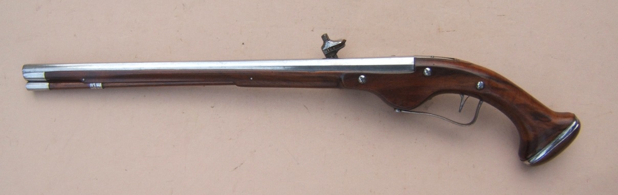 AN EXCELLENT/MUSEUM-GRADE EARLY 17th CENTURY/30-YEARS WAR PERIOD GERMAN/DUTCH MILITARY WHEELOCK PISTOL, ca. 1630
 view 2