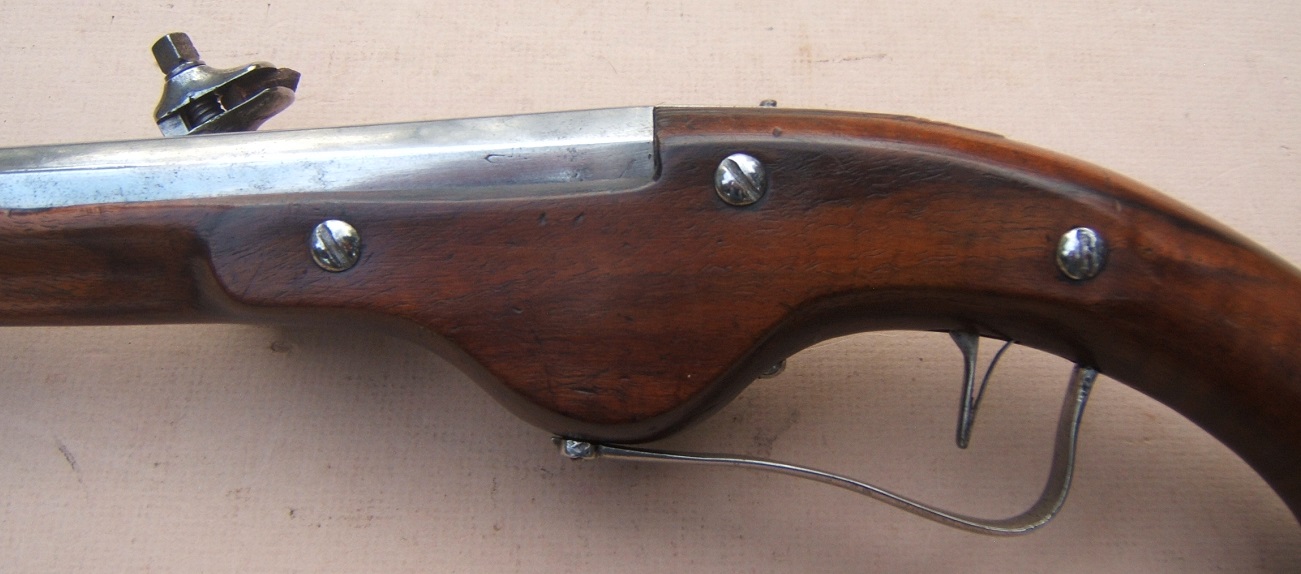 AN EXCELLENT/MUSEUM-GRADE EARLY 17th CENTURY/30-YEARS WAR PERIOD GERMAN/DUTCH MILITARY WHEELOCK PISTOL, ca. 1630
 view 5