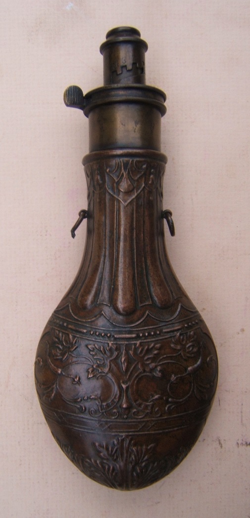 19th century American Powder Flask