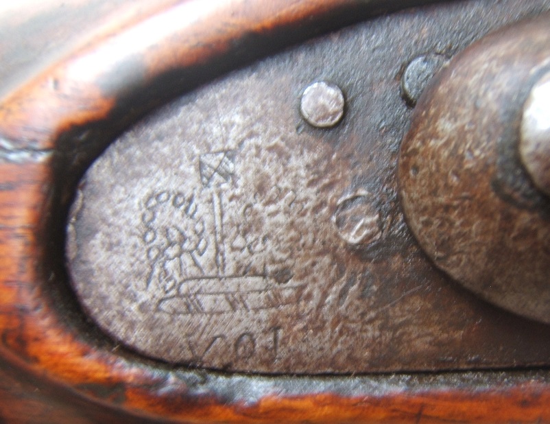 A VERY GOOD VICTORIAN PERIOD ENGLISH PATTERN 1842 �COAST GUARD SERVICES� PERCUSSION PISTOL, ca. 1850 view2