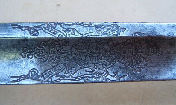 A FINE NAPOLEONIC/WAR OF 1812 PERIOD PATTERN 1796 OFFICERS SWORD, ca. 1810 view 1