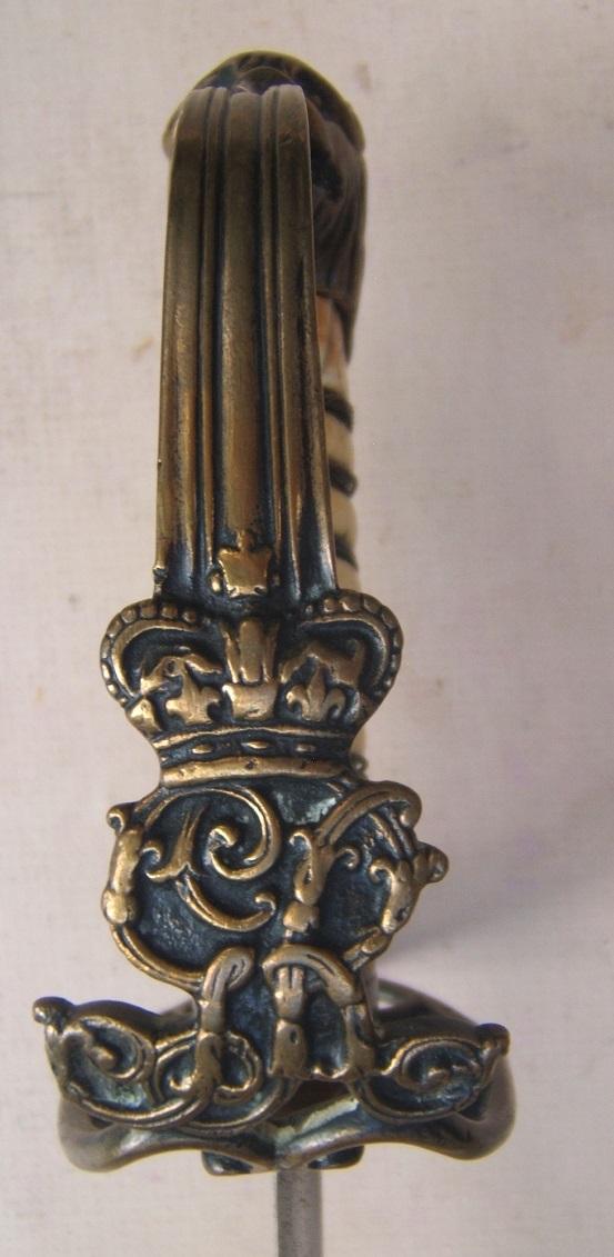 A VERY GOOD WAR OF 1812/NAPOLEONIC PERIOD ENGLISH/EUROPEAN LION HEAD OFFICER�S SWORD & SCABBARD, ca. 1810 view 5