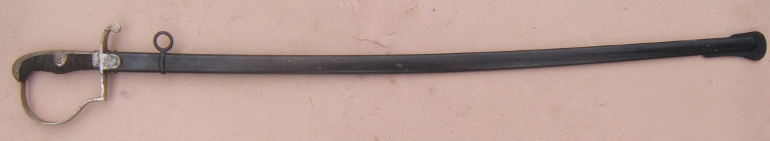 A VERY GOOD WW I PERIOD GERMAN ARTILLERY OFFICER'S SWORD & SCABBARD, ca. 1914 view 3
