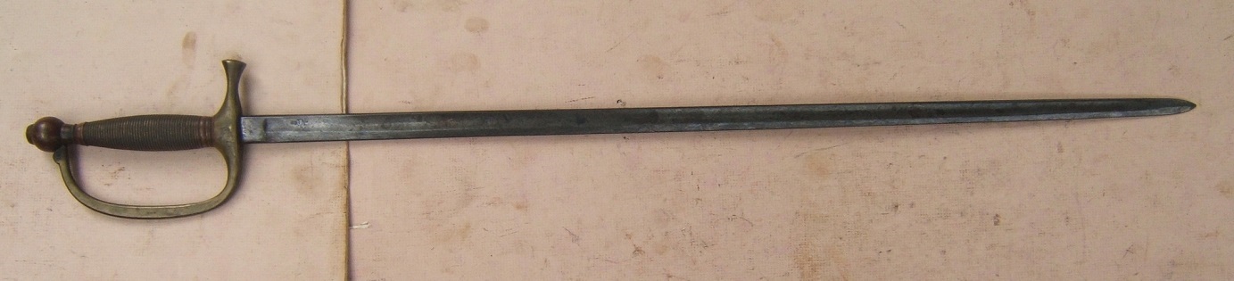 A VERY GOOD AMERICAN CIVIL WAR PERIOD US MODEL 1840 MUSICIAN'S SWORD, Dtd.�1863 view 1