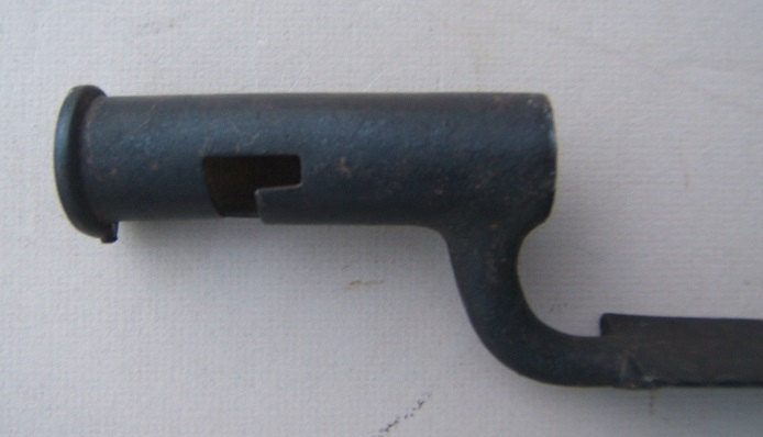 A VERY GOOD REVOLUTIONARY WAR PERIOD SHORTLAND PATTERN/SECOND MODEL BROWN BESS BAYONET, ca. 1770s view 2