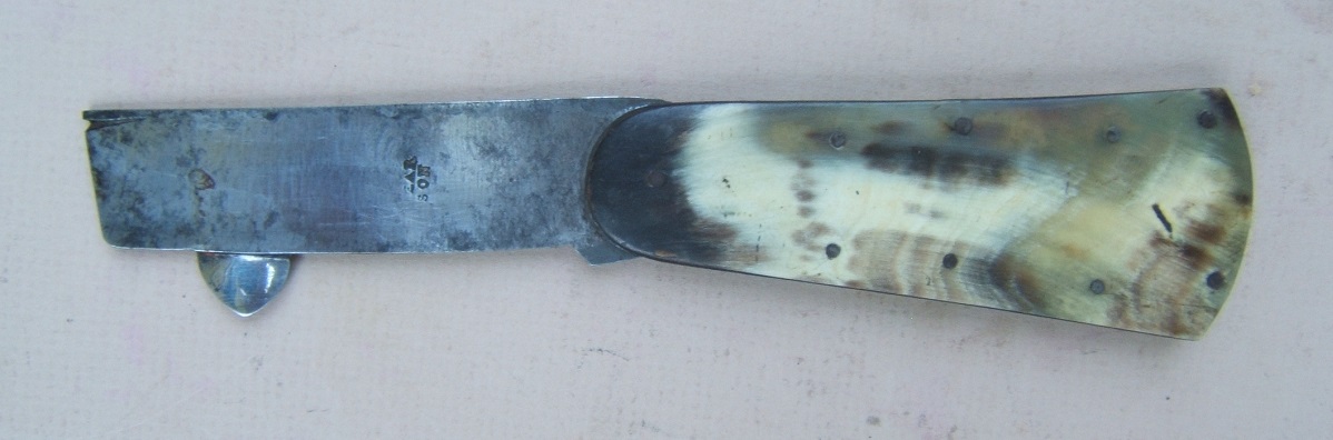 A FINE LARGE-SIZE 18th CENTURY/AMERICAN REVOLUTIONARY WAR PERIOD BLOOD-LETTER/FLEAM, ca. 1770 view 2