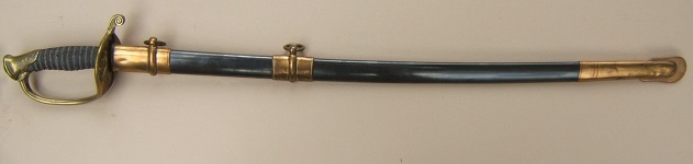 A VERY FINE QUALITY US CIVIL WAR PERIOD MODEL 1850 NON-REGULATION STAFF & FIELD OFFICERS SWORD & SCABBARD, by HORSTMANN & SONS, PHILADELPHIA, ca. 1860s view 3