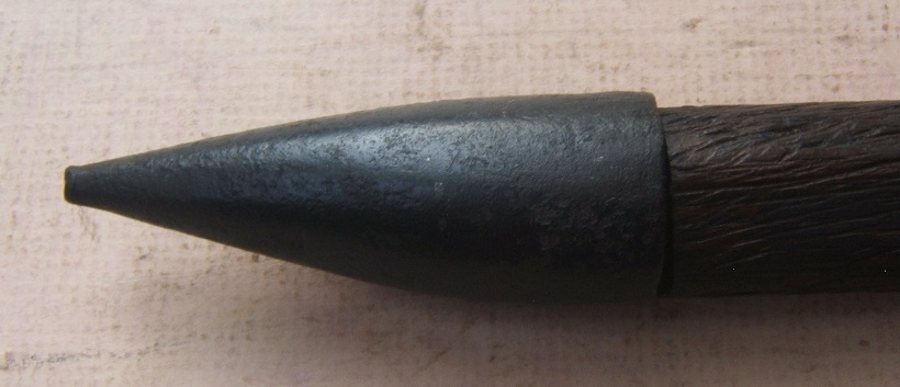 A VERY FINE & RARE AMERICAN REVOLUTIONARY WAR PERIOD FRENCH NAVAL BOARDING-AXE (HACHE de BORD), ca. 1750-1770 view 5